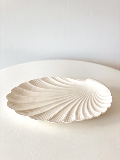 Cream Shell Platter