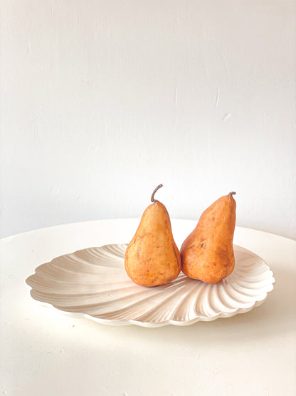 Cream Shell Platter