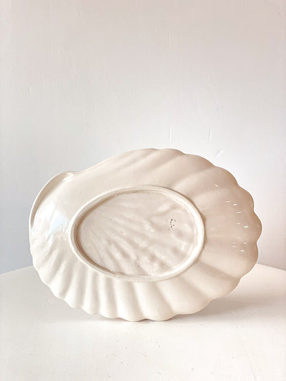 Cream Shell Platter